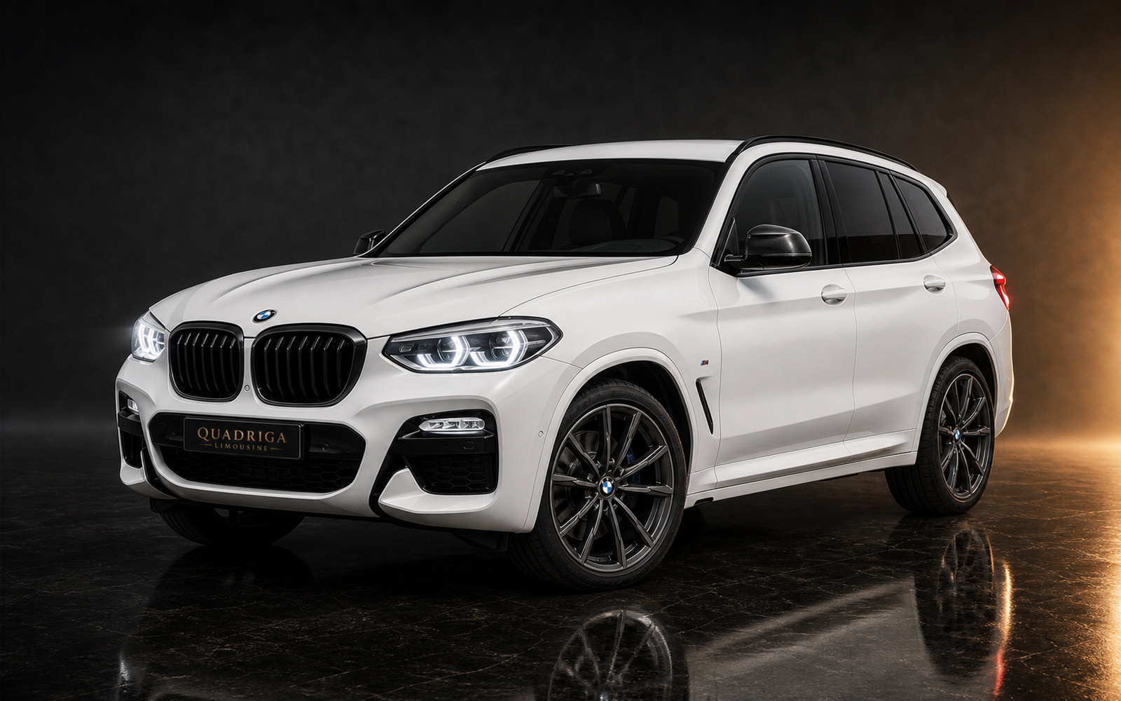BMW X3 in white